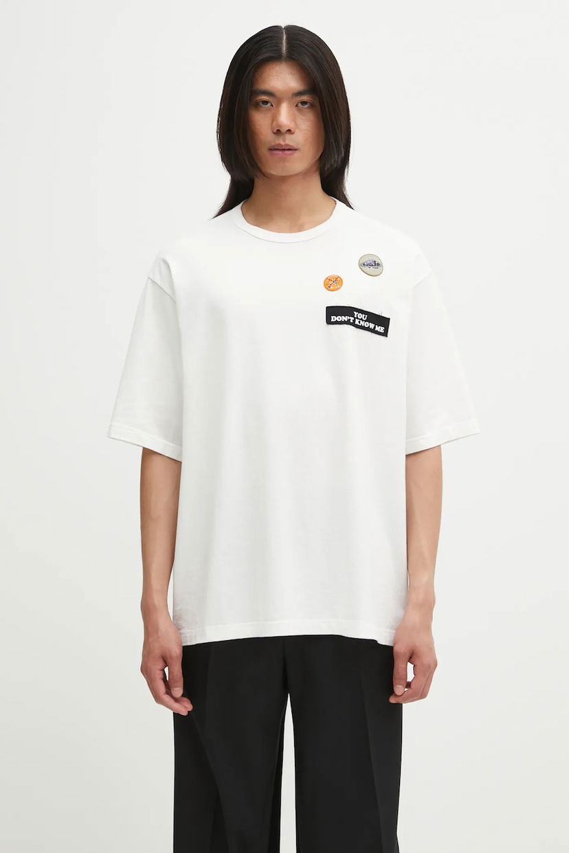 Футболка UNDERCOVER Undercover T-Shirt with Patches білий | UP2E4812