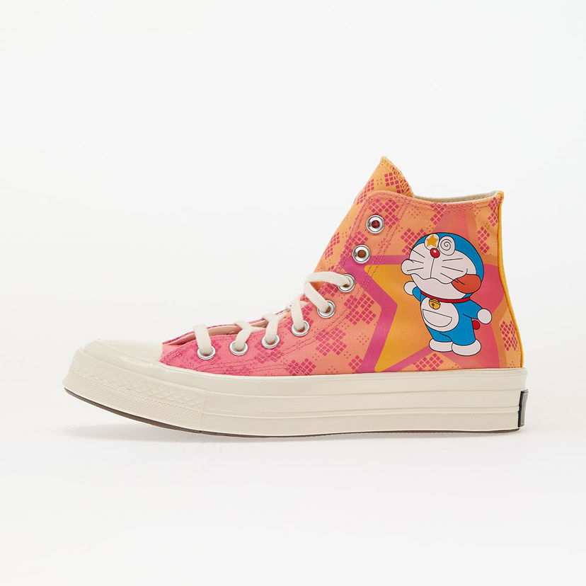 Кросівки та взуття Converse Chuck 70 Doraemon Рожевий | A15790C