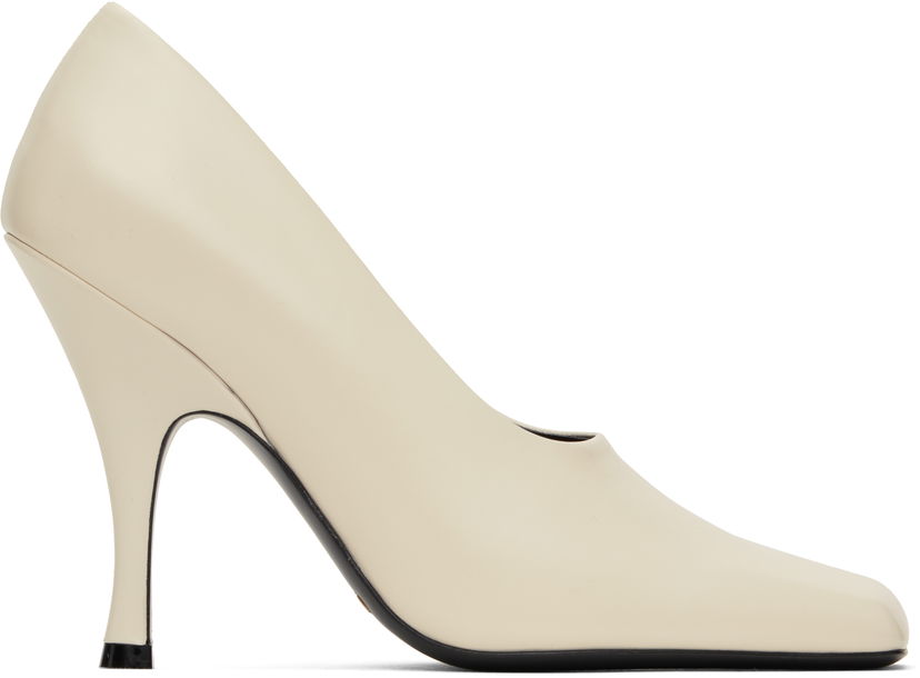 Кросівки та взуття Khaite Khaite Eva Pumps бежевий | F2036-908