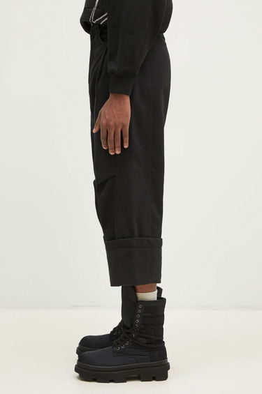 Штани ADER ERROR Trousers With Cuffed Hems чорний | BN01FWBT0102BK, 4