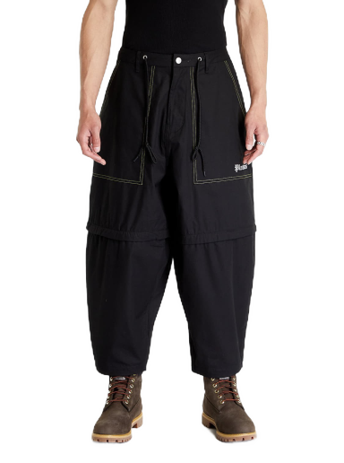 Штани Pleasures Lecture Zip Off Pant чорний | P23SU026 BLACK