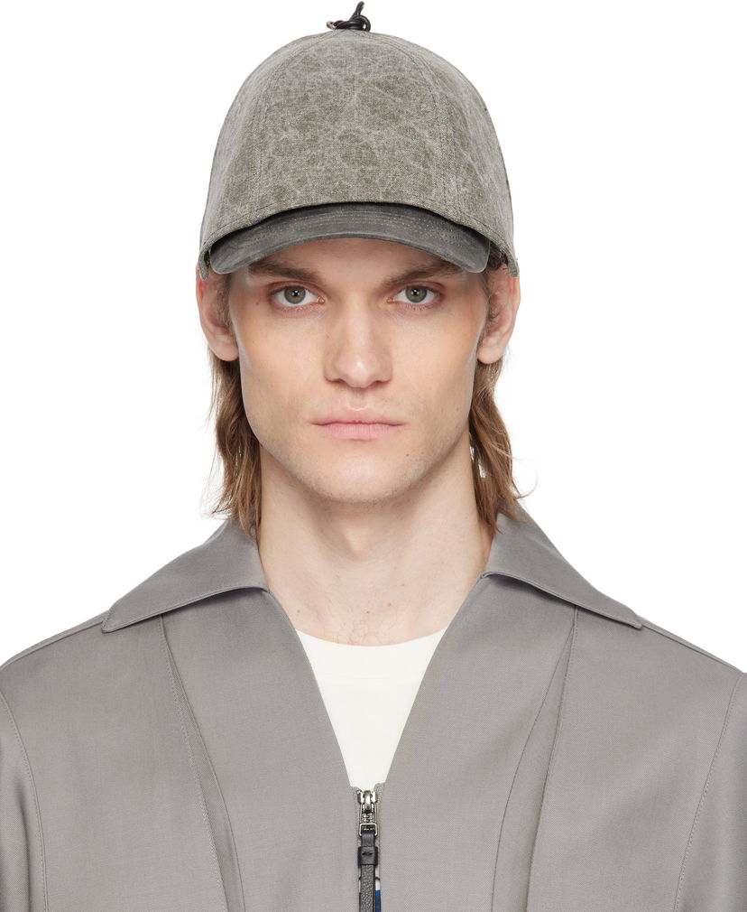 Кепка ADER ERROR ADER error Layered Cap Сірий | BO01SSHW0204BR