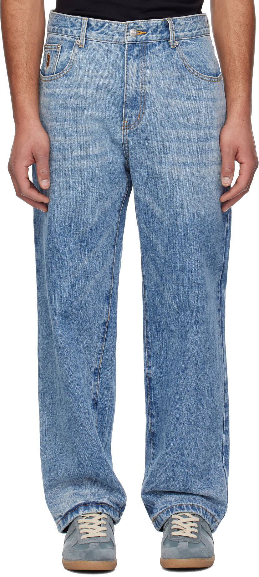 Джинси BILLIONAIRE BOYS CLUB Billionaire Boys Club Astro Jeans Синій | B25119