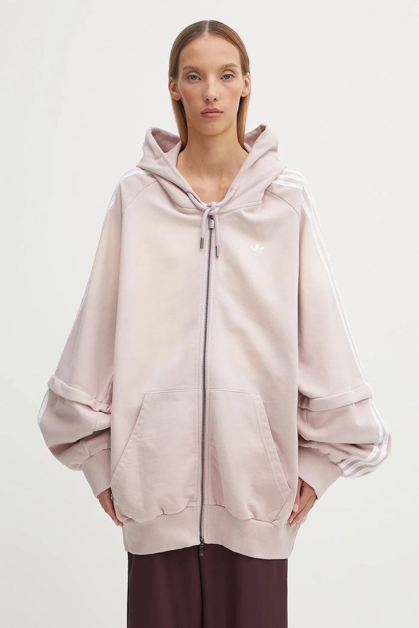 Світшоти adidas Originals adidas Originals Oversized Hoodie Рожевий | KE9804
