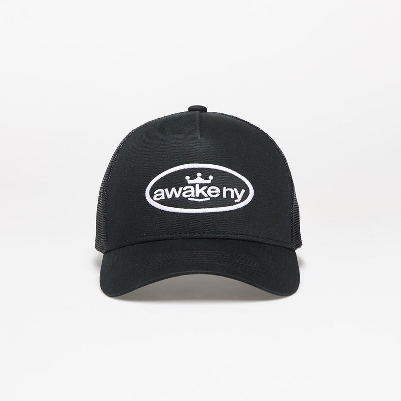Кепка Awake NY Awake NY King Logo Trucker Hat чорний | AWK-SP25-HT002-BLK