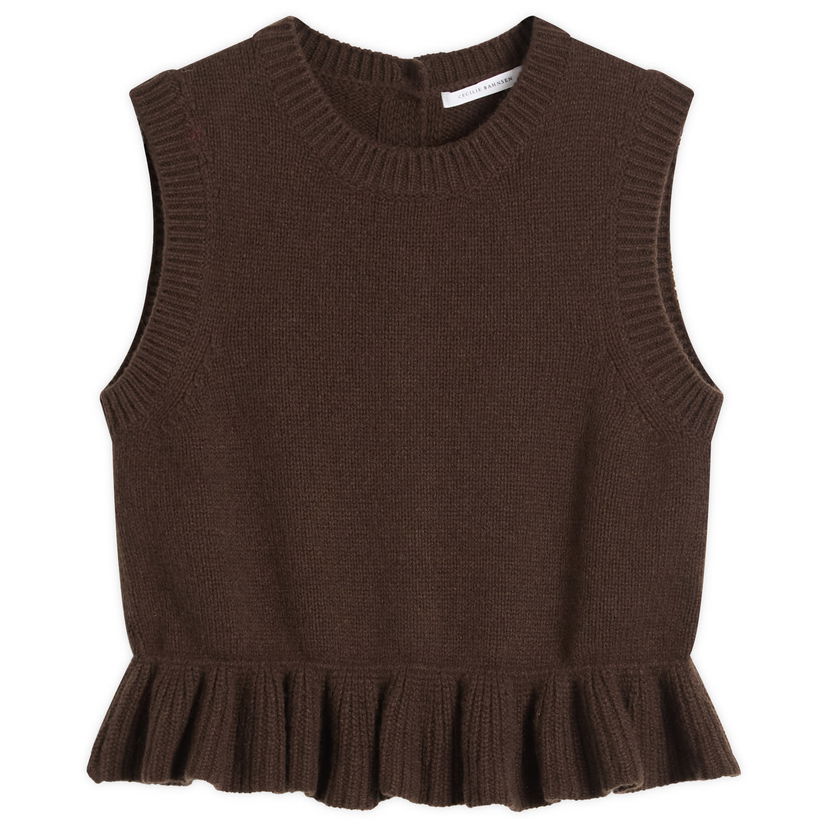 Жилет Cecilie Bahnsen Bill Vest Коричневий | 225KNI53002