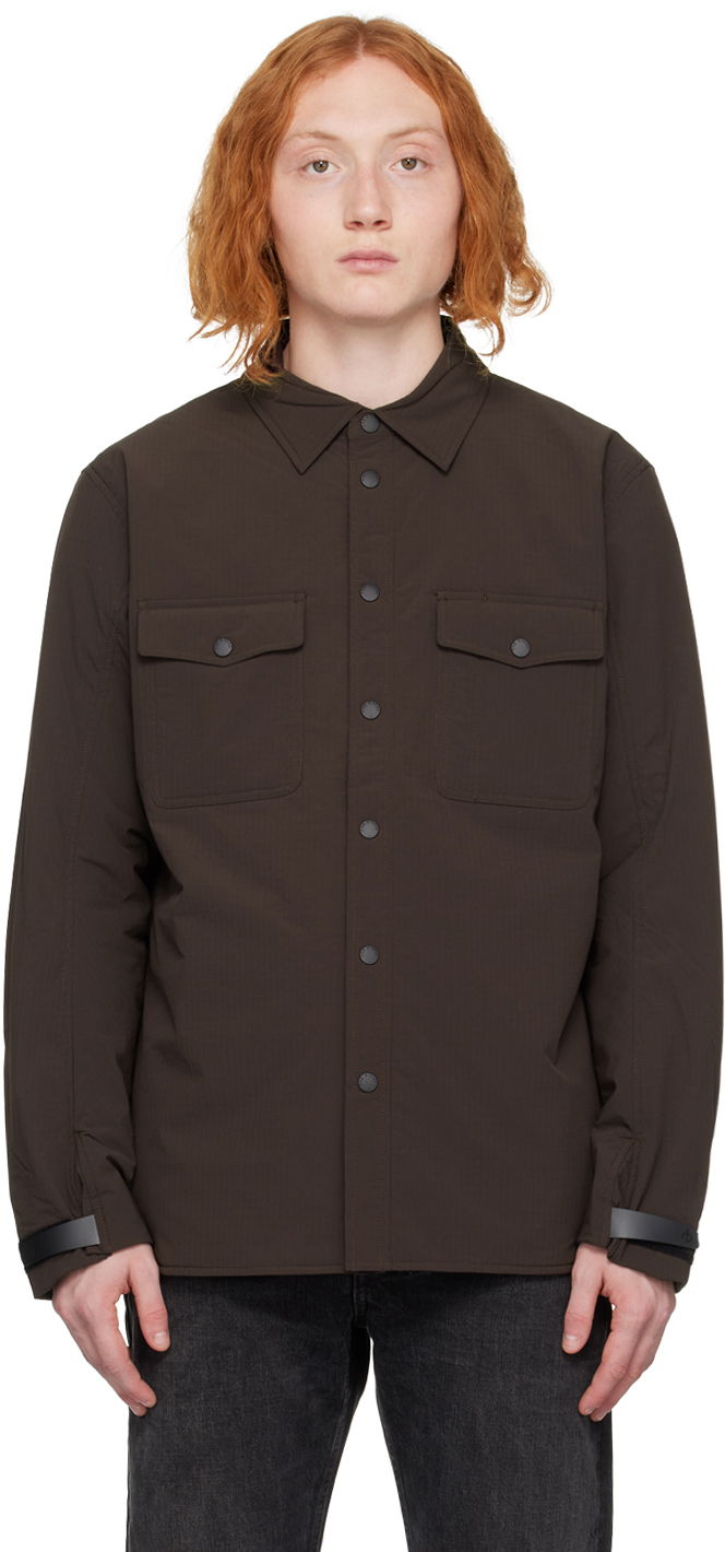 Сорочка rag & bone Rag & Bone Jack Overshirt Коричневий | MBW22H23321WML, 0