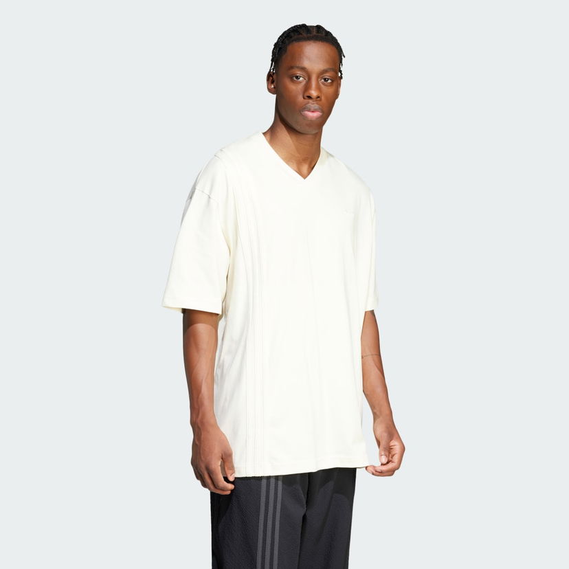 Футболка adidas Performance 3-Stripes Front T-Shirt білий | JD0912