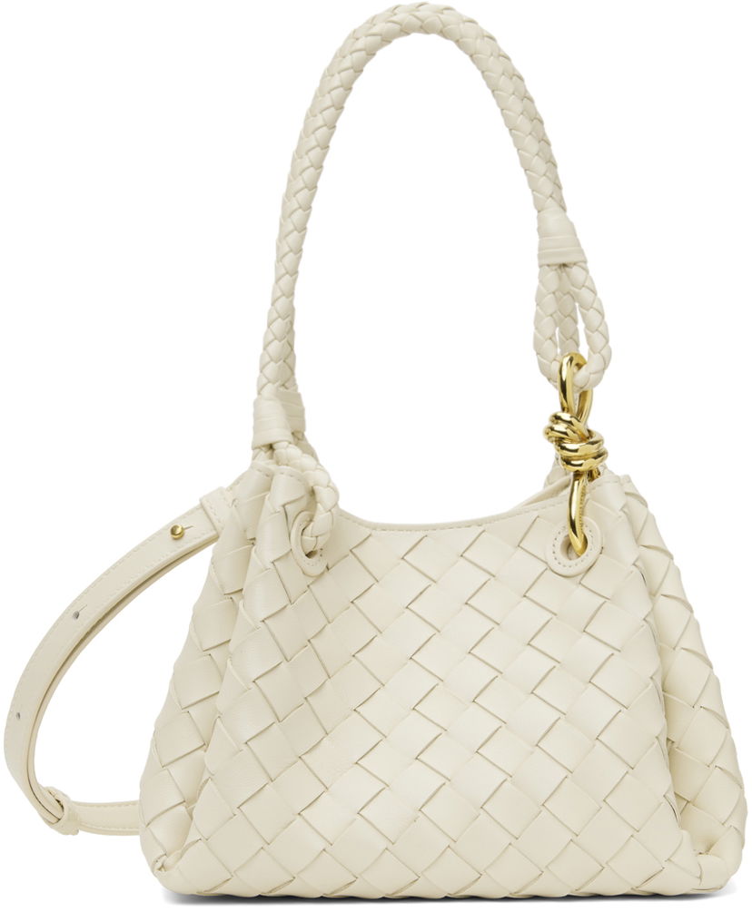 Сумочка Bottega Veneta Small Andiamo Bag білий | 796569 VCPPT