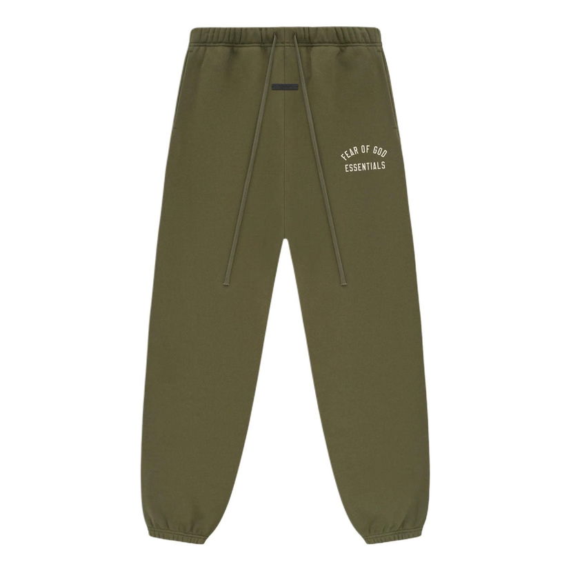 Спортивні штани Fear of God Fear of God Essentials Fleece Sweatpants Зелений | 130BT242025F