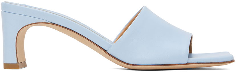 Аксесуари Aeyde Aeyde Jeanie Heeled Sandals Синій | A11-HS-GLIS55TB35-SS24-1000-007