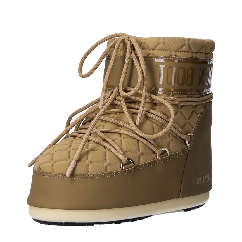 Кросівки та взуття Moon Boot MB ICON LOW QUILT Boots Зелений | 80D1409540.M013