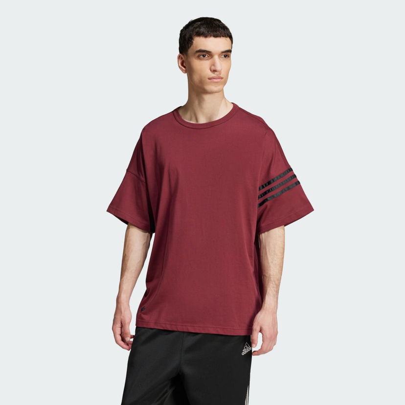 Футболка adidas Performance Neuclassics 3-Stripes Tee Червоний | JC9934