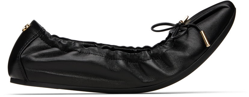 плаття FERRAGAMO Ferragamo Elasticated Ballerina Flats чорний | 779656