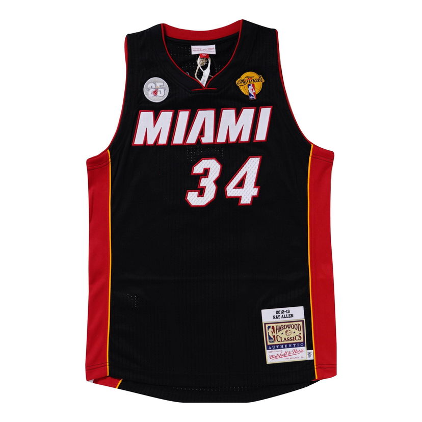 Джерсі Mitchell & Ness Authentic Miami Heat Ray Allen 2012-13 Jersey чорний | AJY44943-MHE12RALBLCK