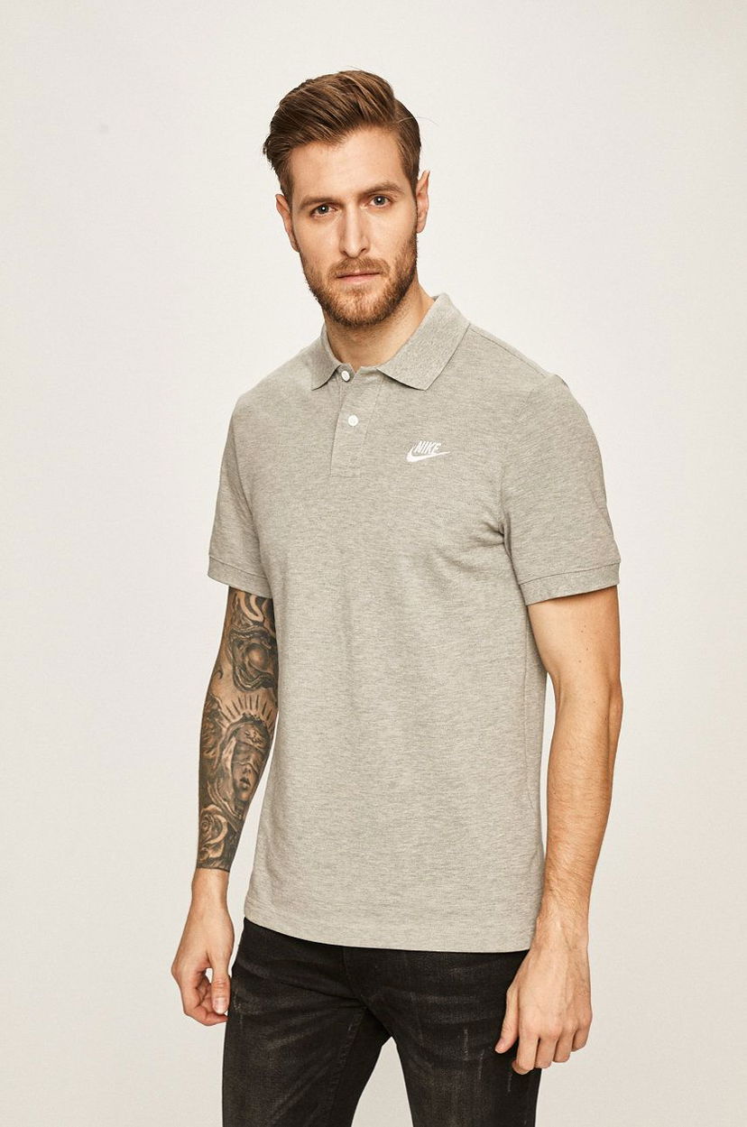 Сорочка поло Nike Nike Sportswear Polo Shirt Сірий | CJ4456