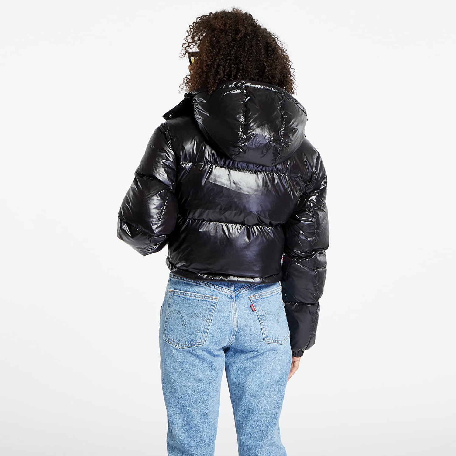 Пуховик Tommy Hilfiger Alaska Cropped Puffer Jacket чорний | DW0DW16572 BDS, 1