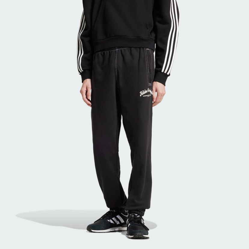 Спортивні штани adidas Performance Black Relaxed Track Pants чорний | JP4487