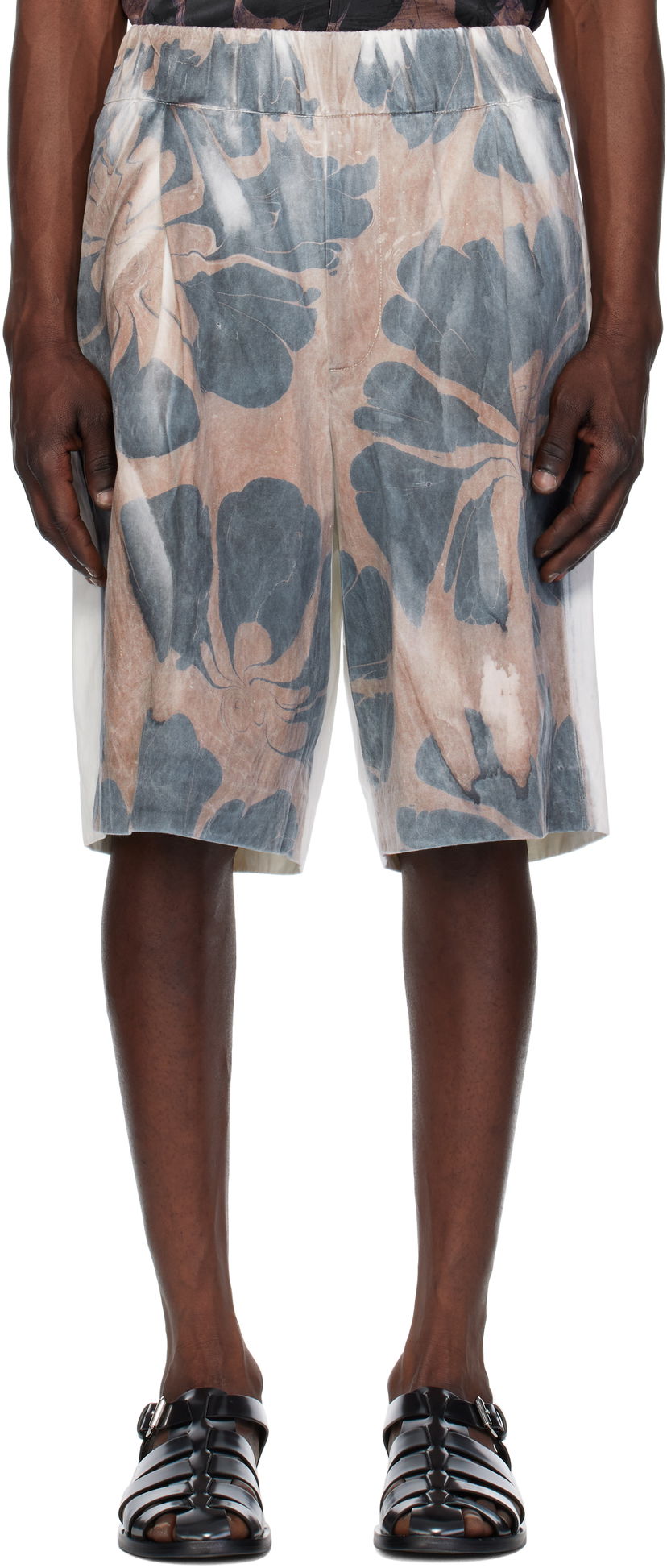 Шорти Dries Van Noten Dries Van Noten Printed Shorts Різнокольоровий | 251-020966-1522