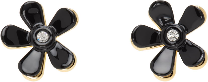 Сережки Marni Marni Flower Pop Earrings чорний | ORMV0360A0 M2000
