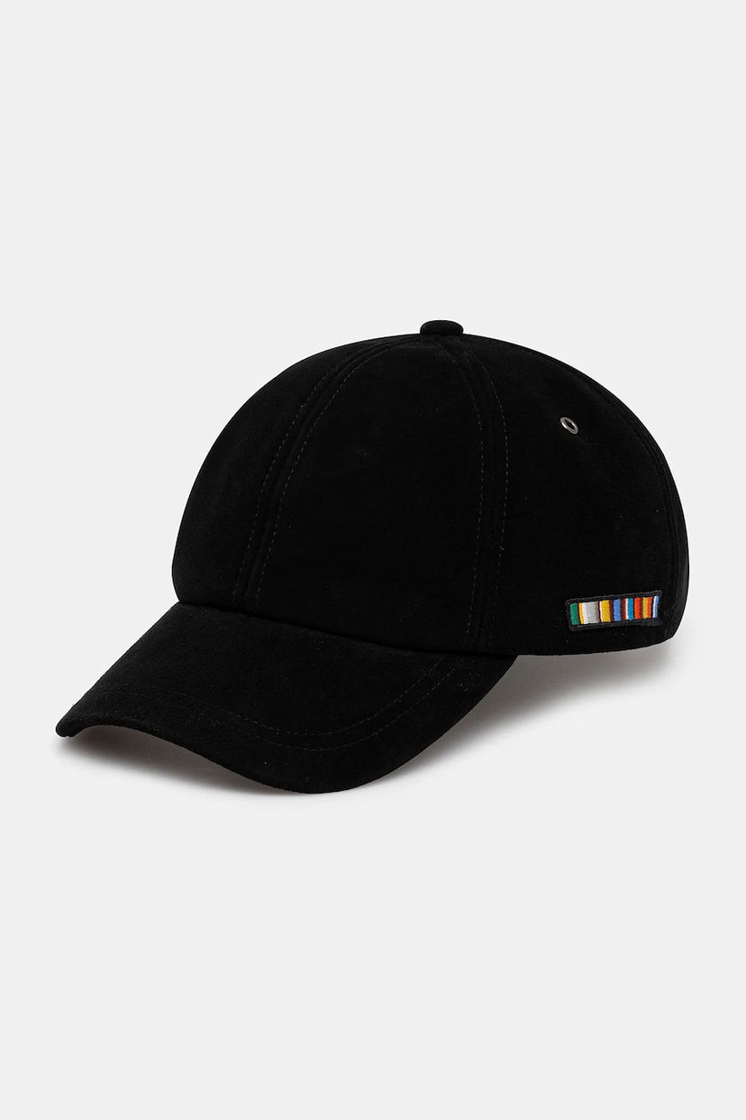 Кепка Paul Smith Paul Smith Suede Baseball Cap чорний | M1A.987DT.T660