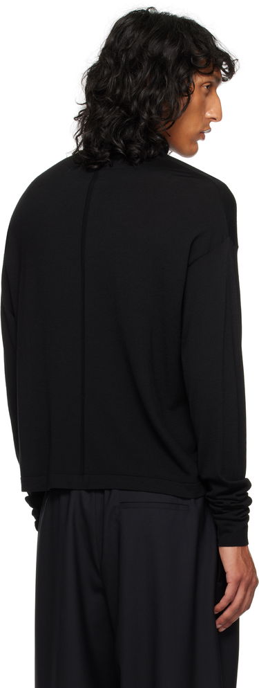 Cветр The Row Turtleneck Long Sleeve Top чорний | 839-Y590, 2