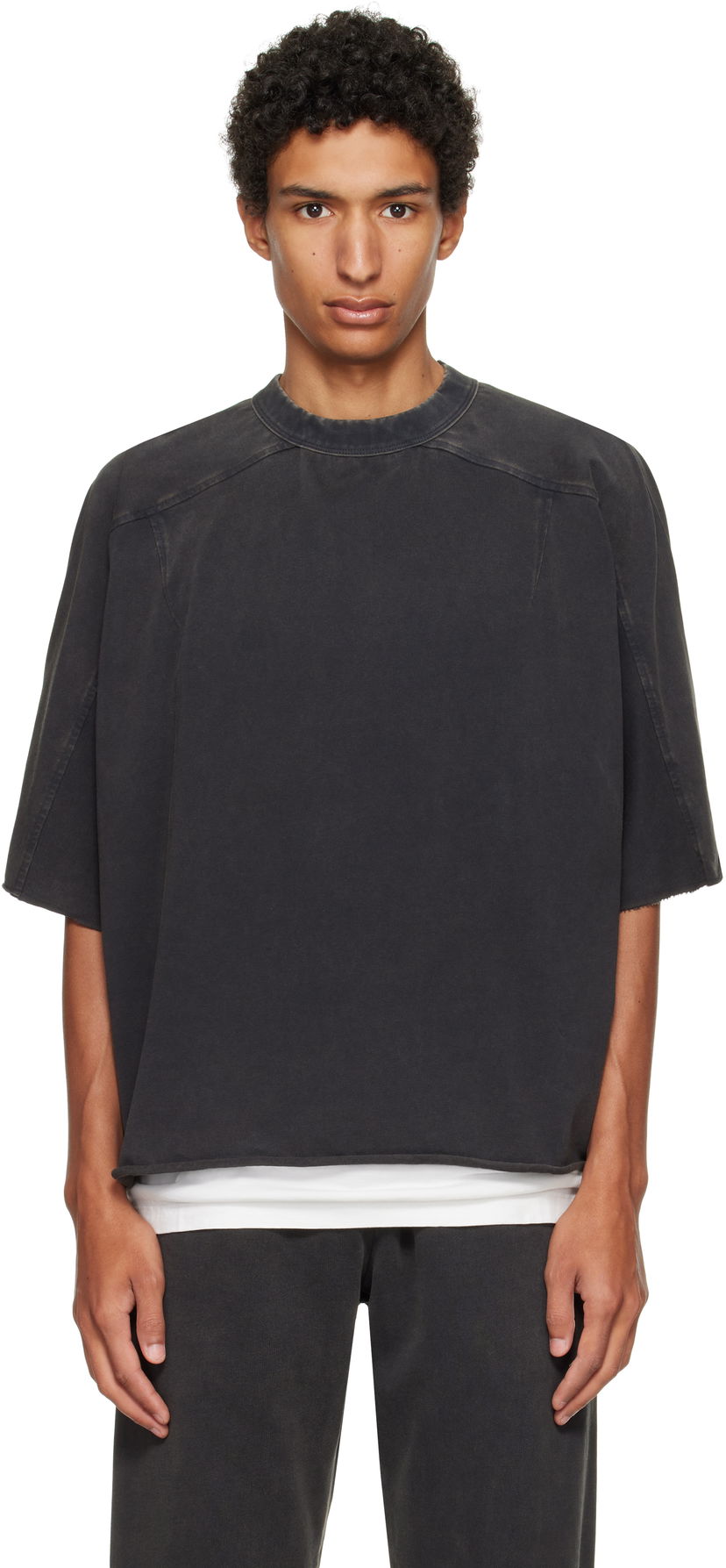 Футболка Entire Studios Entire Studios Heavy Dart T-Shirt чорний | ES2487WB