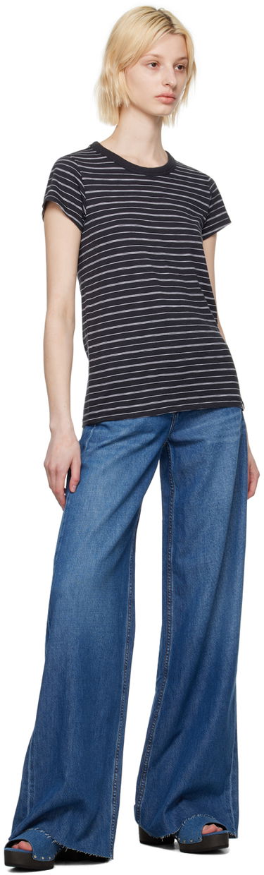Одяг rag & bone rag & bone Mara Denim Clogs Синій | WFF23PF015SA15, 4