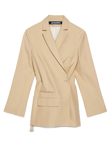 Куртка Jacquemus La Veste Tibau Blazer бежевий | 231JA022-1359-150