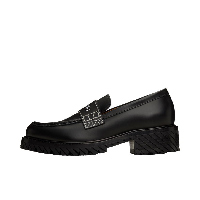 Кросівки та взуття Off-White Combat Loafers чорний | OWIG004C99LEA0011001