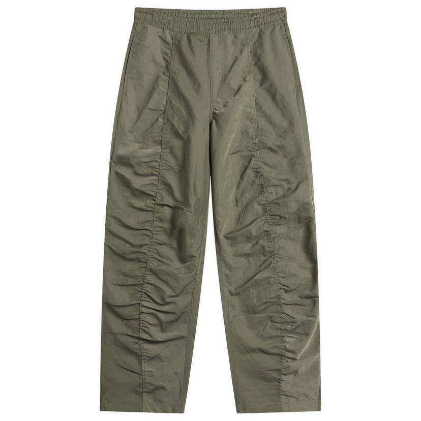 Штани OBEY Lula Flight Ruched Pant Зелений | 242020126-SAG