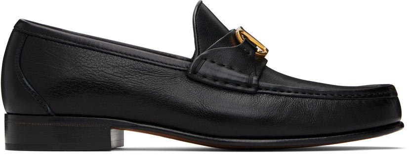 Кросівки та взуття Valentino Valentino Garavani Vlogo Signature Loafers чорний | 7Y2S0J68MIL
