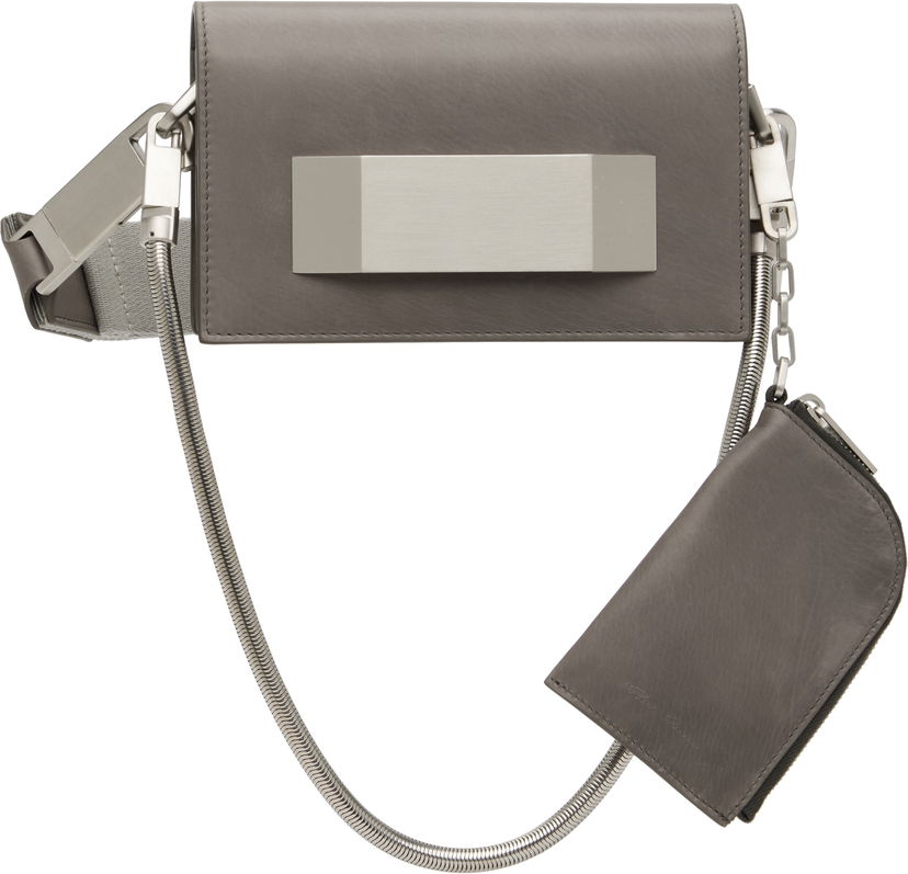 Сумка Rick Owens Rick Owens Concordians Mini Griffin Bag Сірий | RA02E0741 LCAWEH