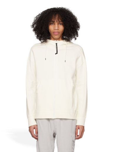 Світшоти C.P. Company Goggle Hoodie білий | 14CMSS082A-005086W