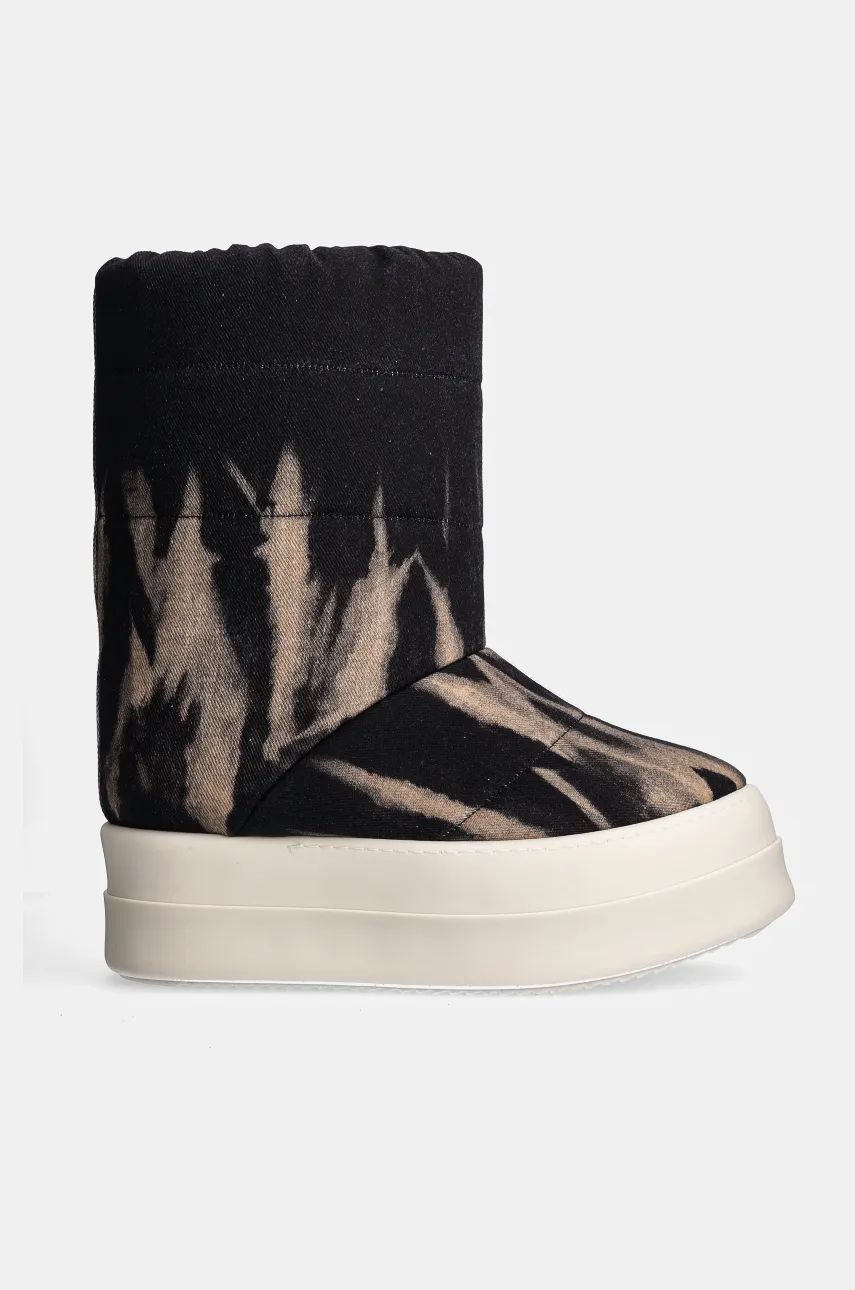 Кросівки та взуття Rick Owens Mega Bumper Lunar Boots чорний | DU02D2838.DBSUPA, 1
