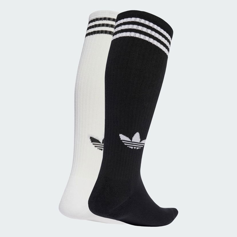 Шкарпетки adidas Performance 3-Stripes Knee Socks - 2 Pairs білий | JV7413