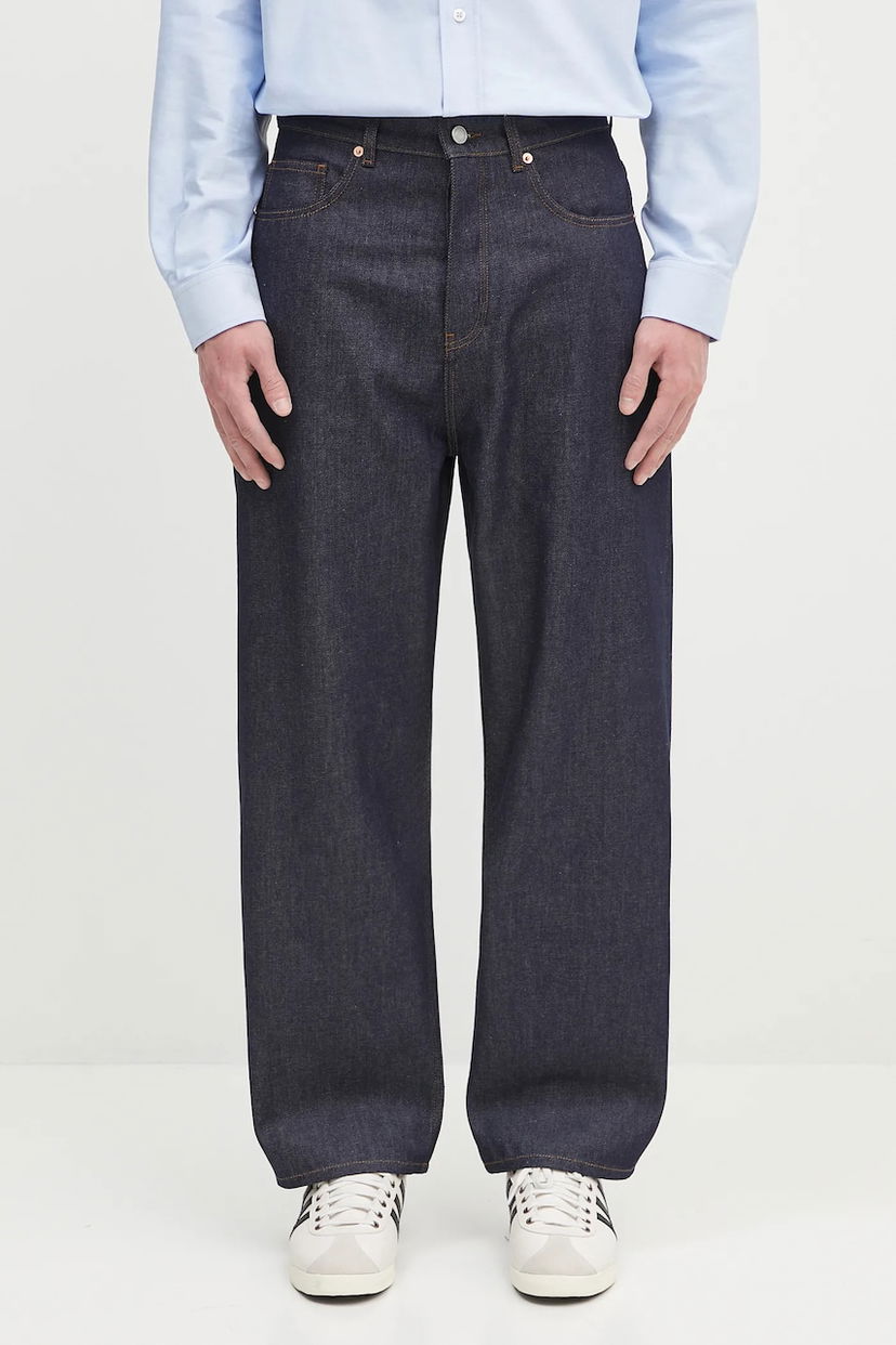 Джинси Drôle de Monsieur Drôle de Monsieur Le Jean Baggy Jeans Синій | H.BP168.CO211