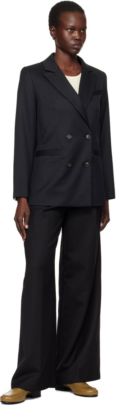 Пальто A.P.C. A.P.C. Lucy Double-Breasted Blazer чорний | WOAPO-F03212, 3