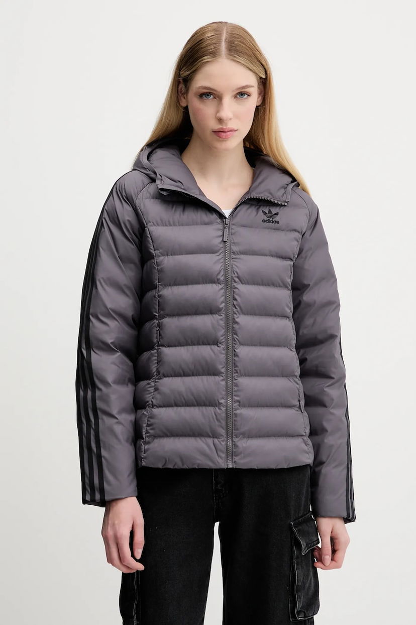 Пуховик adidas Originals adidas Originals Slim Jacket Сірий | JX2938
