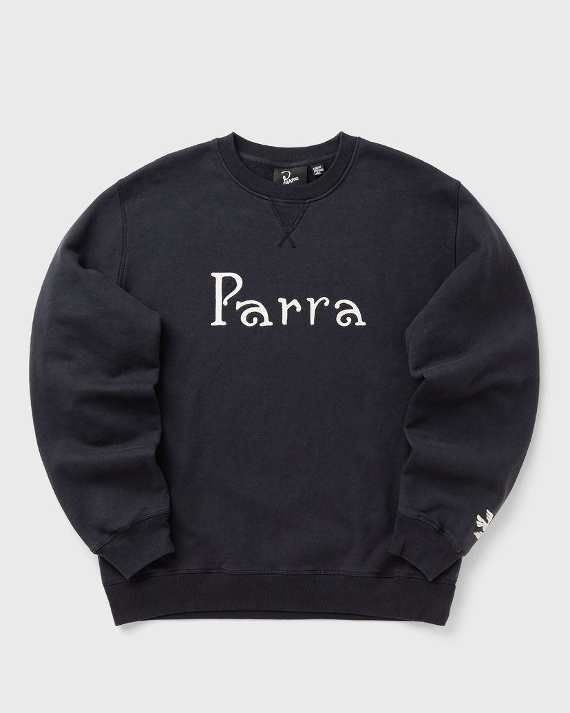 Світшоти By Parra Weird Trad Logo Crew Neck Sweatshirt чорний | 54320