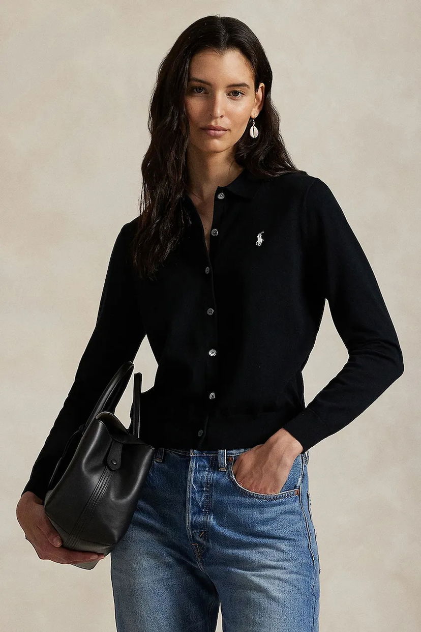 Cветр Polo by Ralph Lauren Polo Ralph Lauren Cardigan чорний | 211972110
