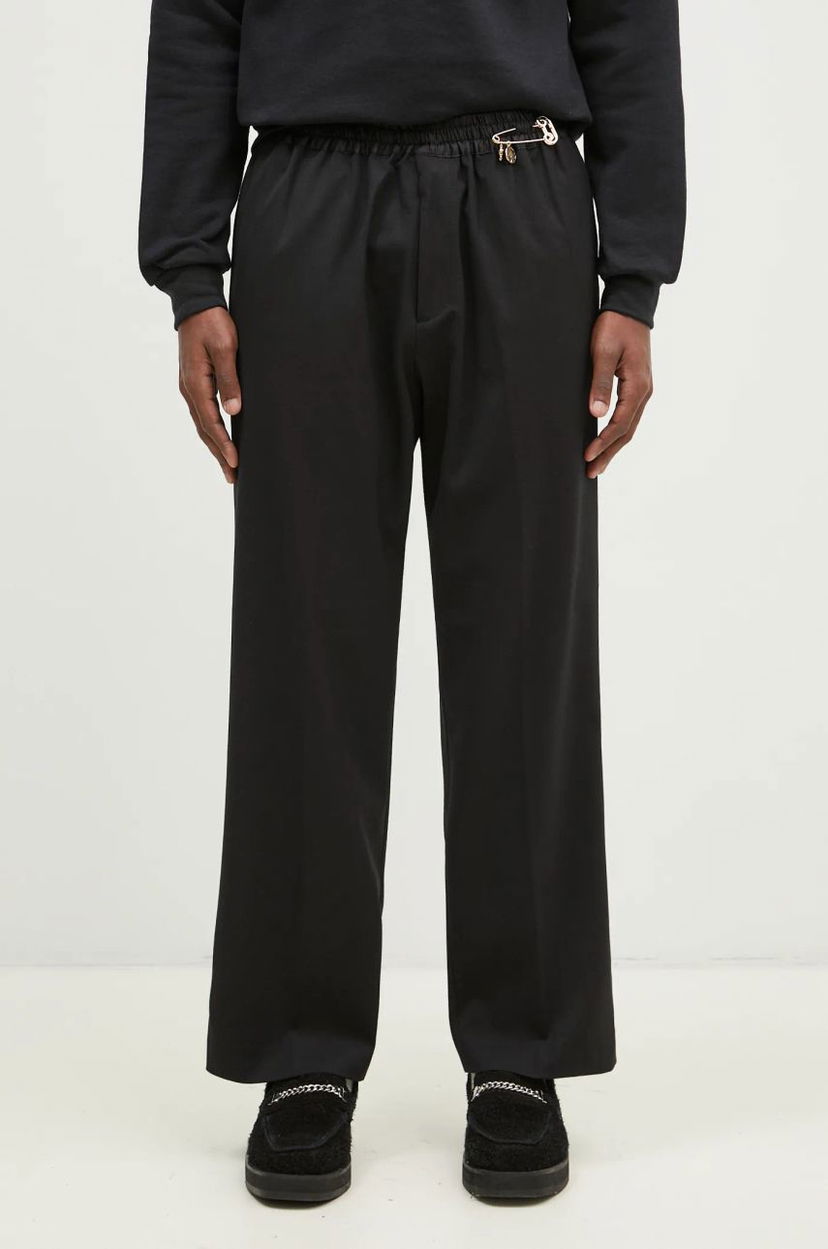 Штани Aries Tailored Slacker Wool-Blend Trousers чорний | AR3020002