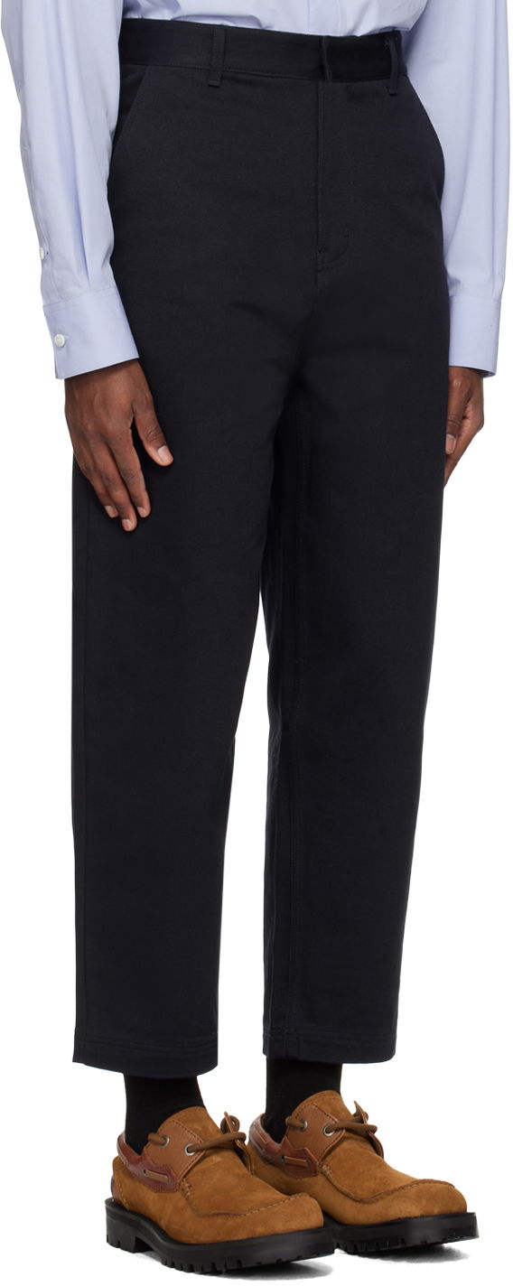 Штани ADER ERROR Significant Zip-Fly Trousers чорний | BMSGFYBT0101NV, 1