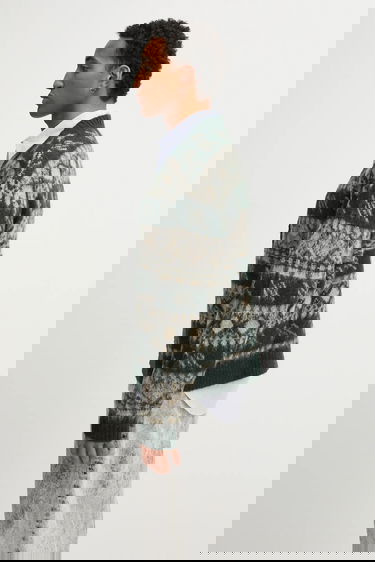 Cветр DAILY PAPER Wool Blend Pattern Check Cardigan Різнокольоровий | 2521126, 1