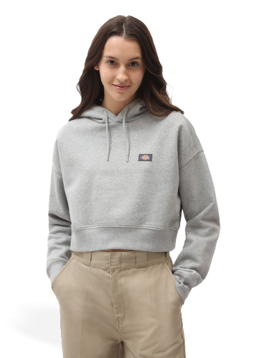 Світшоти Dickies Oakport Cropped Hoodie Сірий | 0A4XJT