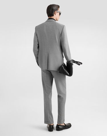 Штани Dolce & Gabbana Dolce & Gabbana Tailored Wool Houndstooth Pants Сірий | GP0B8TFQ2OIS0984, 2