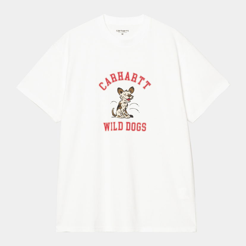 Футболка Carhartt WIP Carhartt WIP Wild Dog T-Shirt білий | I035450_9