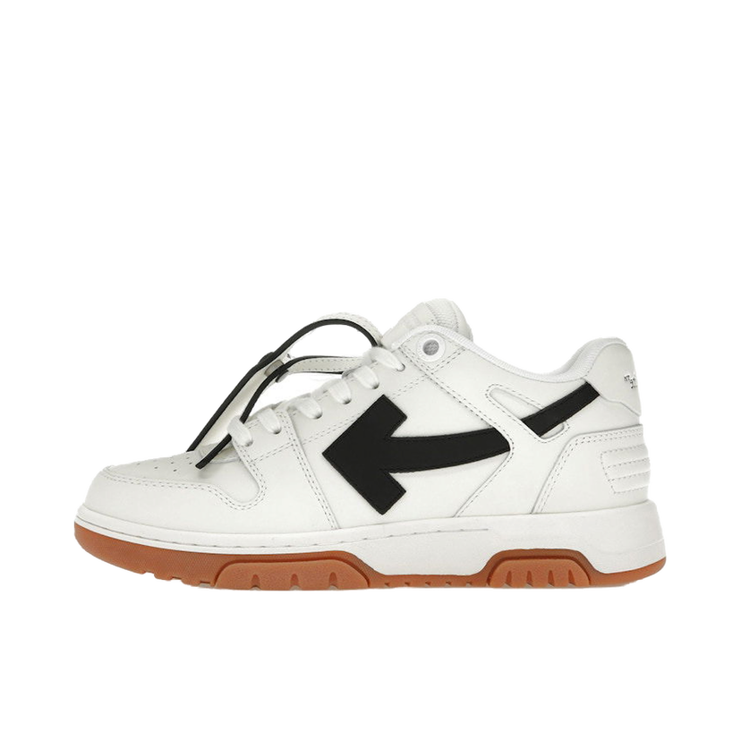 Кросівки та взуття Off-White Out Of Office OOO White Black Gum W чорний | OWIA259C99LEA0100110