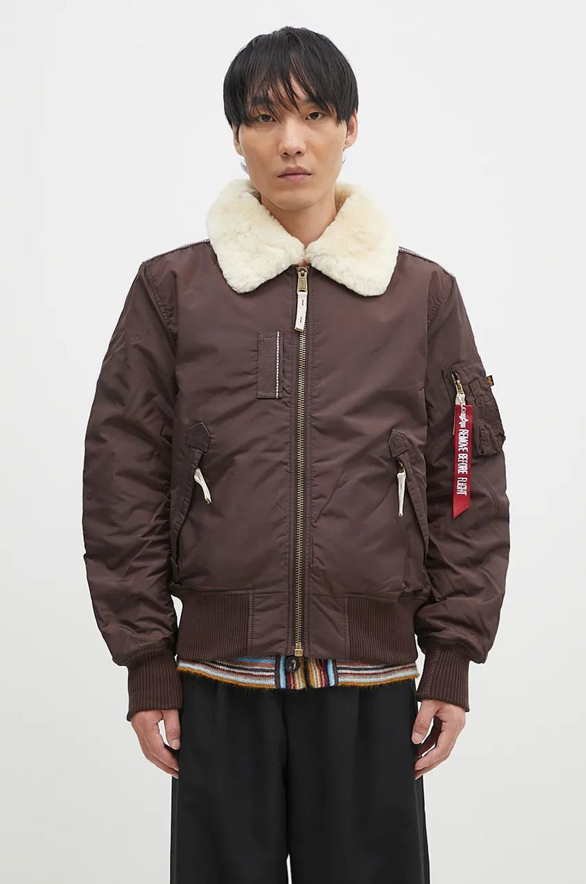 Куртка бомбер Alpha Industries Injector III Bomber Jacket Коричневий | 143104