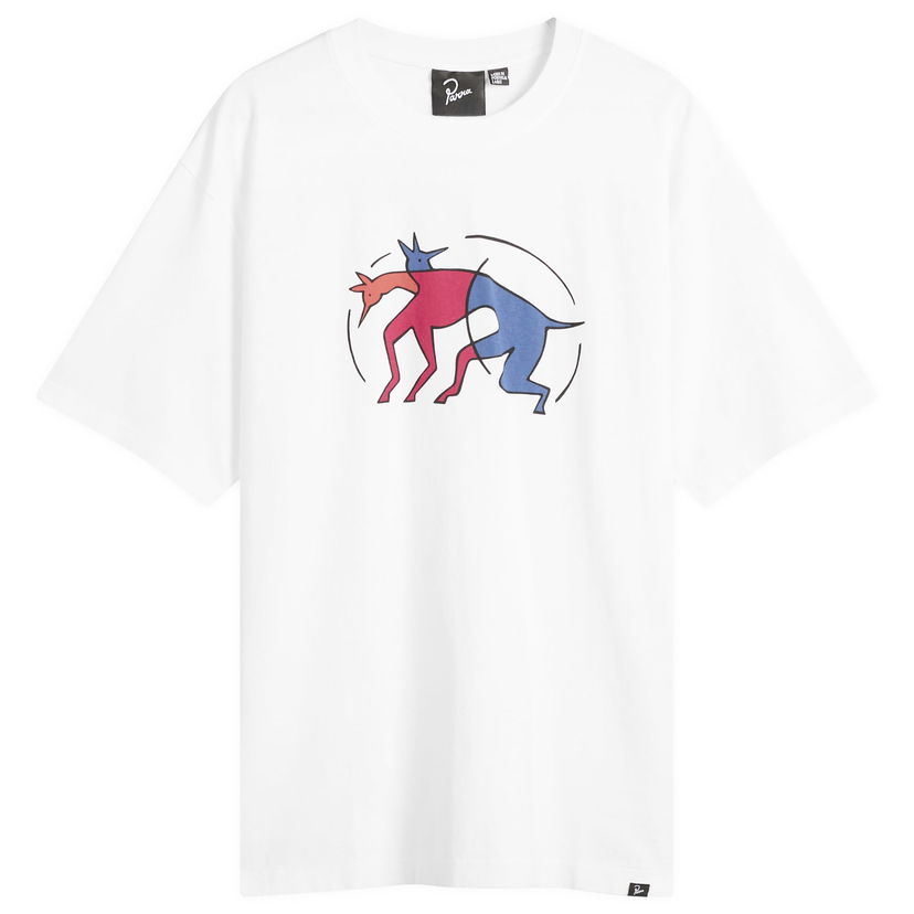 Футболка By Parra Parra The Zoomies T-Shirt білий | 54120-WHT